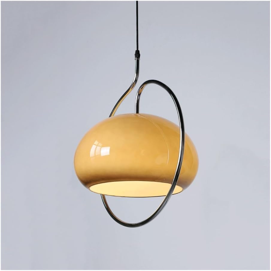 Lampe de table à manger suspendue en verre pour un éclairage de salon cosy