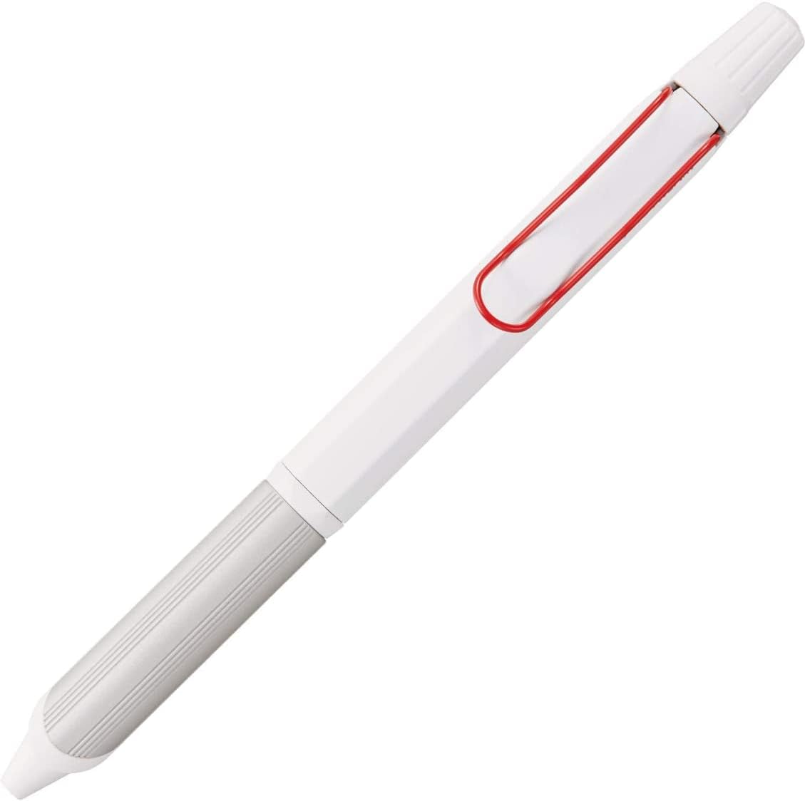 ACEPORTE Uni Jetstream EDGE3 0.28mm Oil-based Ballpoint Pen White Red Body ＋ Black/Red/Blue Refills, Sticky Notes Value Set