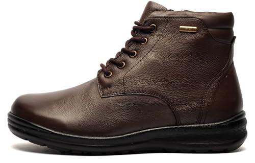 Boots Jay marron : l'élégance du cuir Fleet & Foster pour une allure masculine affirmée