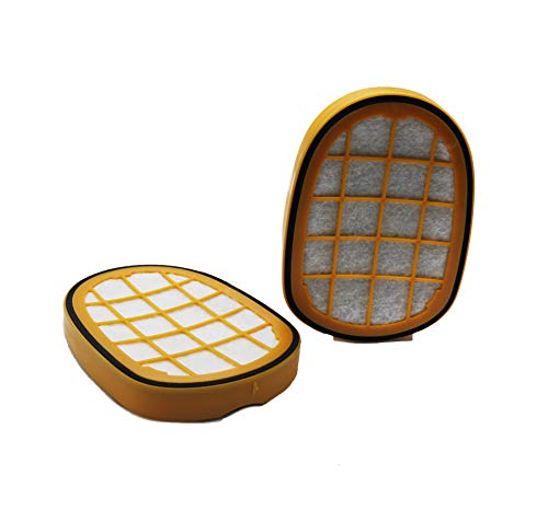 Green Label 2 Kit de Repuesto Filtro Separador de Espuma y Filtro Interior con Marco para las Aspiradoras de Series Speedpro Max, 7000 y 8000 de Philips. Compatible con FC5005/01