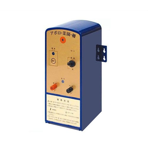 電気柵アポロsp-2013本体(国産品)と専用外部バッテリーコード Amazon | アポロ 電気柵 『アポロエリア』 本体のみ SP-2013 | 電気柵