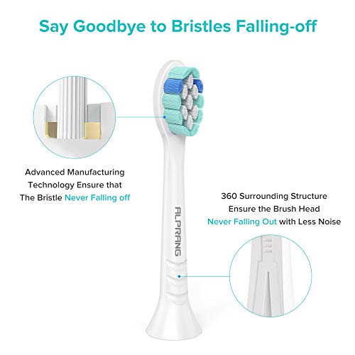 Replacement Toothbrush Heads for Sonicare,14 Pack ALPRANG Replacement Brush Heads Compatible with Philips Sonicare Electric Toothbrush