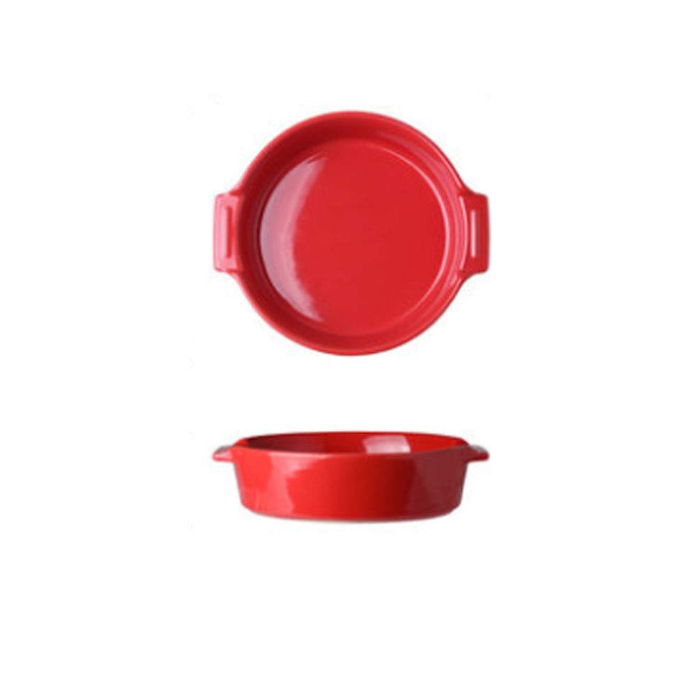Plateau de cuisson haute température céramique pour pizza croustillante et salade