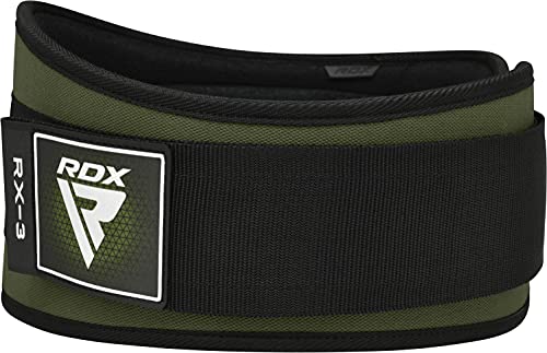 Rdx Weight Lifting Belt Auto Lock, 6.5” Padded Back Support, Men Women Gym Fitness Strength Training, Bodybuilding Powerlifting Weightlifting Workout, Deadlift Squat, Pro Exercise Equipment #TOP7