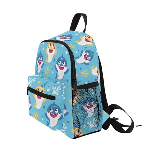 Cute Shark Toddler Backpack Preschool Bookbag Boys Girls Mini Bag Kids Daycare Kindergarten3