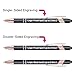 TONOPCVIO Bulk Custom Personalized Pens with Name & Logo Printing Perfect for Business, Graduation Gifts & Party Events 6 to 2000 Pieces Pack Ballpoint Pens