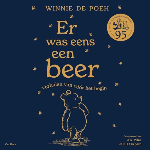 Diseño de la portada del título Er was eens een beer