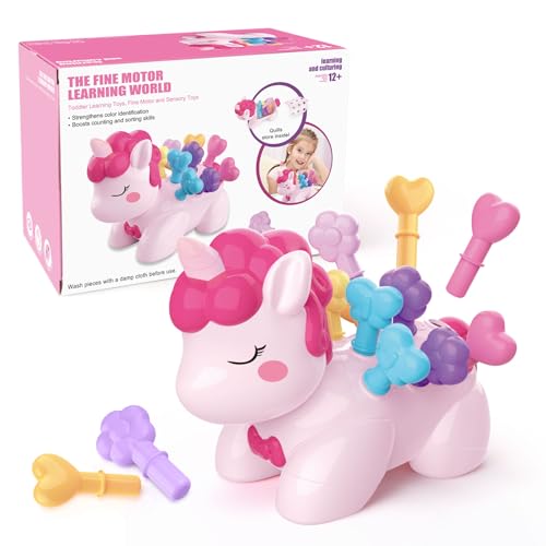 Montessori Spielzeug für 1 Jahr Baby Mädchen Kleinkind Sensorik...