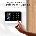 Wireless Home Alarm System, 24-Piece Kit with Phone APP Alert, Door Sensor, Siren, Remote, Motion Detector, Compatible with Alexa (103-F) - Image 3