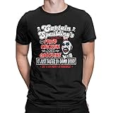 Captain Spaulding Fried Chicken T Shirt Rob Zombie Tees Tops for Men Black