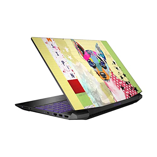 Autocollant Vinyle HP Pavilion 15.6 Match 15-dk0047TX Skin Michel Keck Mini Pinscher Protection PC