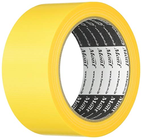 古藤工業 Monf No.822 NEW快適養生粘着テープ イエロー 幅50mm×長さ25m [マスキングテープ]の商品画像（Amazon）