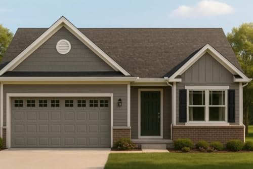 My Home Floor Plans 7-1166 House Plan - Modern Craftsman
