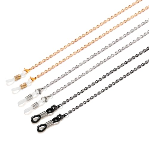 Image of Eyeglass Chain for Women Stylish,Stainless Steel Glasses Strap for Men Women,Eye Glasses Holders Around Neck