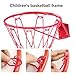 LOXGO Wall Hanging Basket Net Indoor and Outdoor Sport Hanging Basketball Goal Hoop Rim Mounted Basketball Hanging Basketball