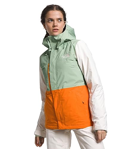 The North Face Womens Freedom Insulated Jacket, M, Misty Sage/Mandarin - Main Image