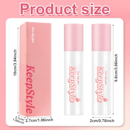 Kleber für Kompressionsstrümpfe, Hautkleber für Kleidung, Klamotten Kleber Auf Haut, Geeignet Zum Kompressionsstrümpfen, Strumpfhosen, Schultergurten KleinTragbar y Langlebig, 40g