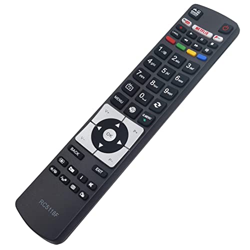 VINABTY RC5118F 23437332 Replaced Remote Control fit for Hitachi Smart TV 24HB11J65U 32HB16J61UA 32HB16J61UB 32HB16T61UB 43HB16T72U 55HK15T74UA - Image 3