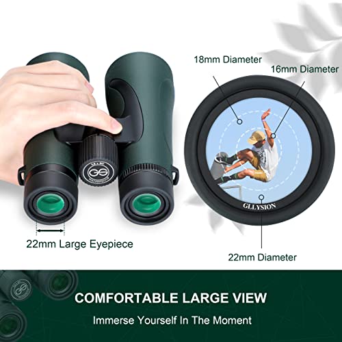 12X50 Professional Hd Binoculars For Adults With Phone Adapter, High Power Binoculars With Bak4 Prisms, Super Bright Lightweight & Waterproof Binoculars Perfect For Bird Watching, Hunting, Stargazing #TOP2