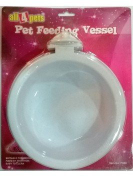 All4Pets Fixed Large Sized Bowl-Plastic (Color May Vary)