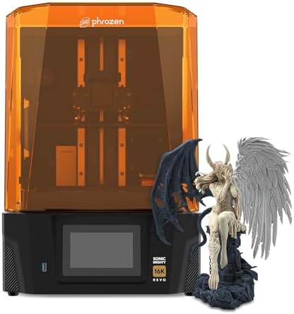 Phrozen Sonic Mighty Revo 16K Resin 3D Printer, 14×19µm, 10.1" LC...