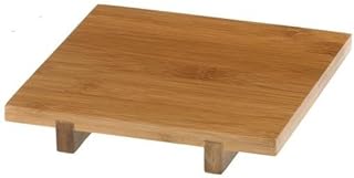 Leone Decorazioni Vassoio Sushi in Bamboo 15X15X2,5