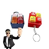 Aizoer 2Pcs Pilot and Crew Alert Keychain Egpws Warning Sound Simulator, Cockpit Sounds Keychain, Emergency Alert & Bright Led Light, Gifts for Aviation Fans