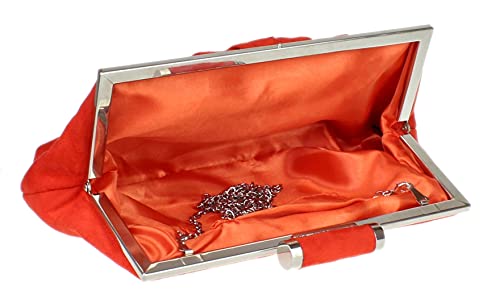 Pochette rétro en daim plissé pour sublimer une robe de soirée sobre - 4