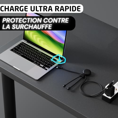Câble multi USB 3 en 1 Xoopar Mr Bio Long Blanc 1,20 m
