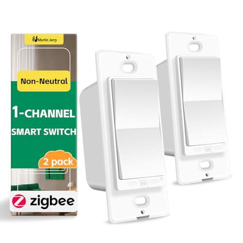 Martin Jerry No-Neutral Zigbee Smart Switch 2-Pack