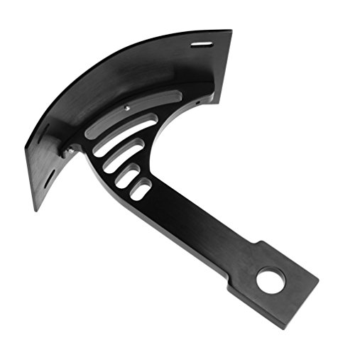 Sunpie Black Motorcycle Cured Vertical Side Mount Licese Plate Tag Holder Bracket Fits All Sport Bike #TOP2