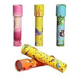 【Patrones de colores infinitos】Disfruta de un sinfín de patrones de colores girando el barril. Cada giro crea un mosaico mágico y simétrico que deslumbra y deleita a niños de todas las edades.