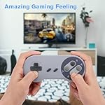 Rii USB Classic Controller Gamepad Joypads (2 Pack, 1.5M), klassischer USB Gamepad-Joystick, PC Super Classic Joypad-Gamestick für PC, Raspberry Pi, Windows MAC Liunx, Android – Bild 2