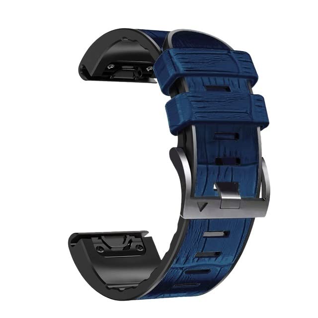 Bracelet silicone Garmin Fenix 7X 6X Pro 5X résistant pour poignet sport