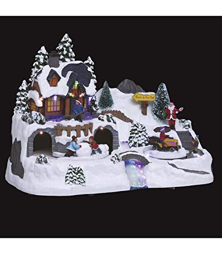 Fééric Lights and Christmas Weihnachtsdekoration, Weihnachtsdorf, 12...