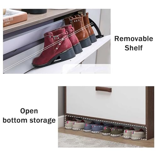 Étagère à chaussures peu encombrante pour couloirs étroits - 6