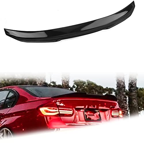 Spoiler Arrière F82 M4 Noir Brillant Look Carbone Style PSM