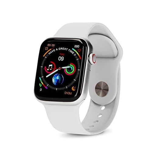 Smartwatch Ksix Urban 2 Blanco, Pantalla 1.75" HDIPS, Bluetooth 4.0, Autonomía 2 días, Sumergible