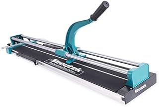 Seeutek 48 Inch Manual Tile Cutter With Tungsten Carbide Scoring Wheel for Porcelain Ceramic Floor Tile W/Adjustable Laser Guide Spared Cutting Wheel