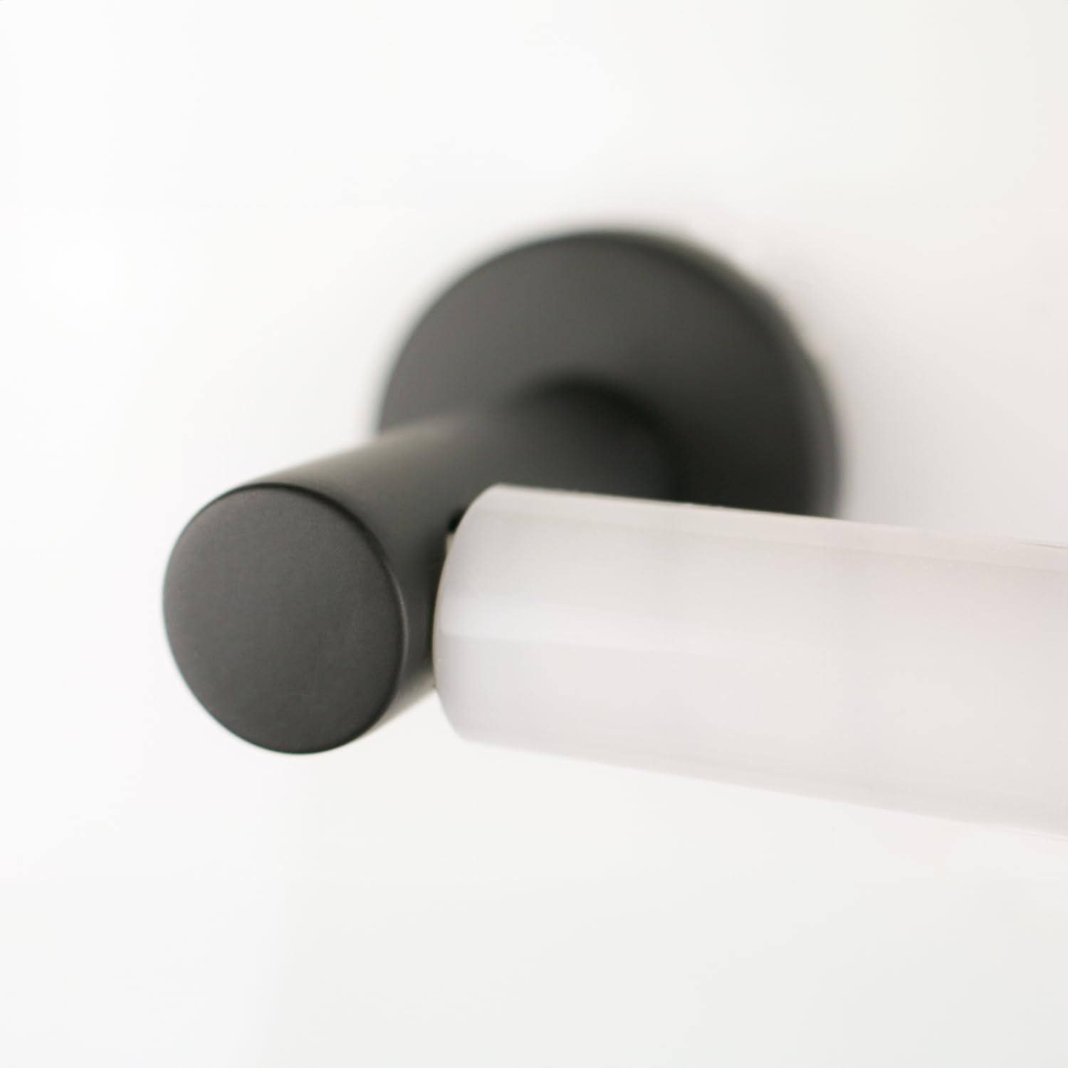 Seachrome Coronado Bathroom Toilet Paper Holder with Spring Loaded Roller, 304 Stainless Steel, Matte Black
