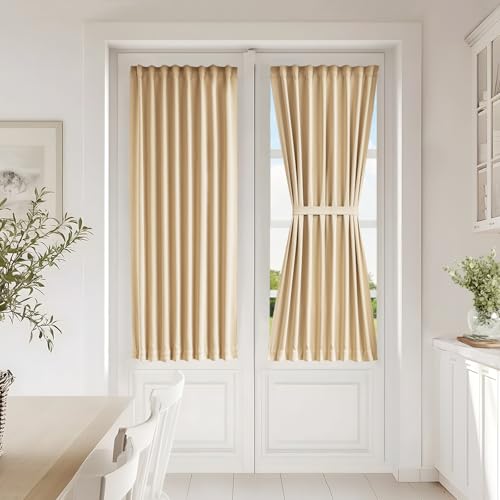 Vatge French Door Blackout Curtains