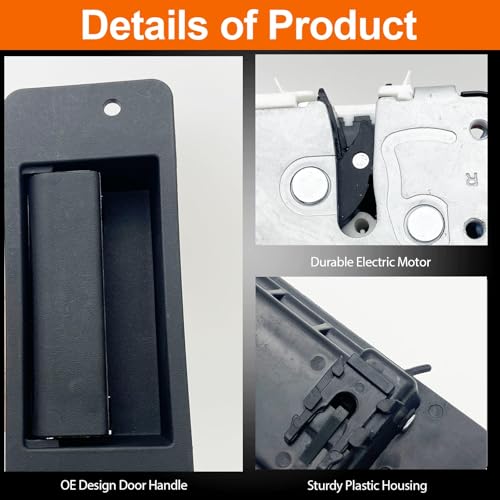 Image of Trunk Latch Compatible with 2000-2005 Excursion Rear Tailgate Liftgate Lock Actuator Assembly with Handle