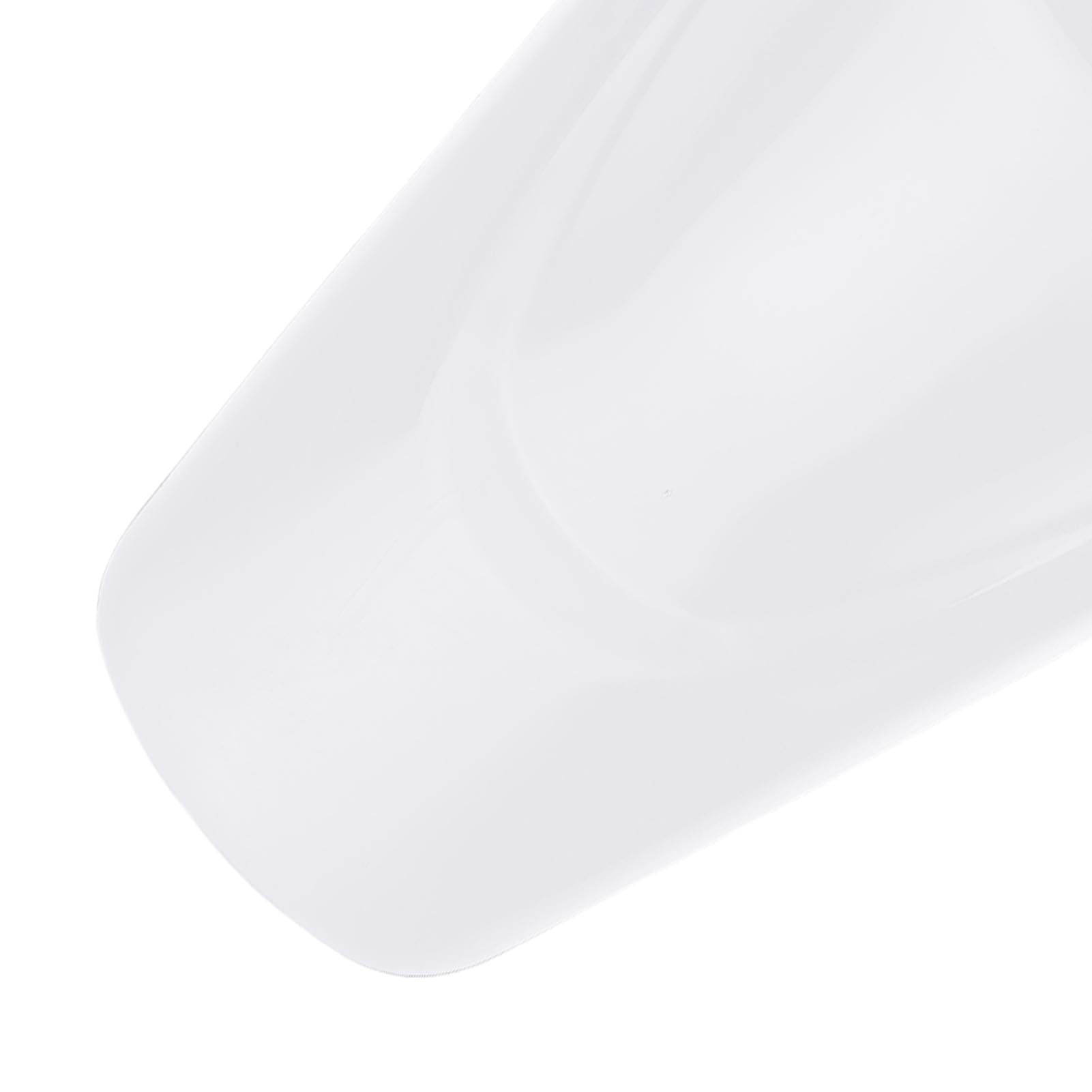 Garde-boue arrière de moto en plastique, protection de queue, garde-boue de remplacement pour KLX110 KX65 Dirt Pit Bike Motocross, garde-boue arrière ABS haute durabilité (Blanc)