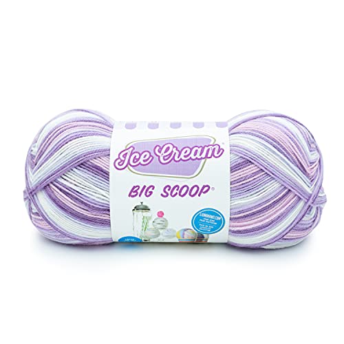 Image of Lion Brand Yarn Ice Cream Big Scoop Yarn, Black Cherry