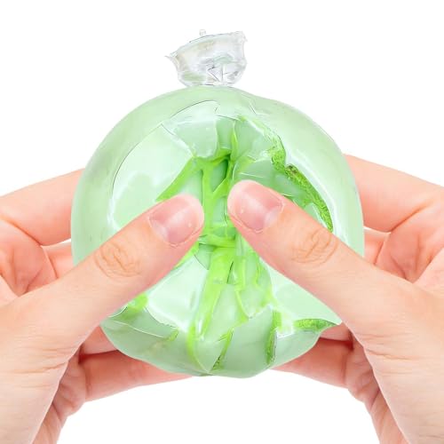 Bolas antiestrés para | Gadget antiestrés crujiente de prensado – Revestimiento encerado para adultos, viajes, casa, estudio, oficina, aula, meditación, sala de espera, biblioteca