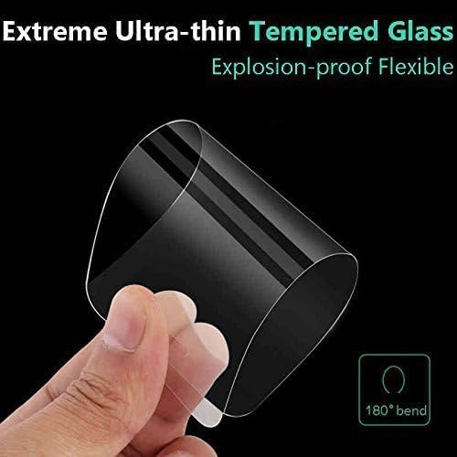 Image of UV Tempered Glass Screen Protector Compatible for Vivo Y400 Pro 5G | Front And Back Screen Guard With camera lens protector (Combo)