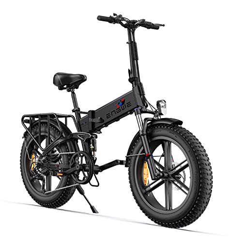 ENGWE E-Bike Herren E-Faltrad Klapprad mit 48V 13Ah herausnehmbarer Akku, 250W Elektrofahrrad 20"×4.0" Fat Tire 7-Gang-All-Terrain ebike Einer Reichw