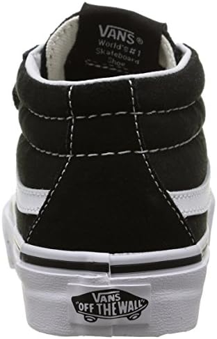 Vans Kids Sk8-Mid Reissue V Skate Shoe Black/True White 11.5 | Image 2