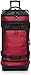 Amazon Basics Ripstop Wheeled Duffel, 35 Inch - Red