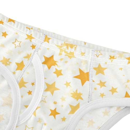 KLL Gold Star Toddler Boys Comfort Underwear Cute Children Undies4